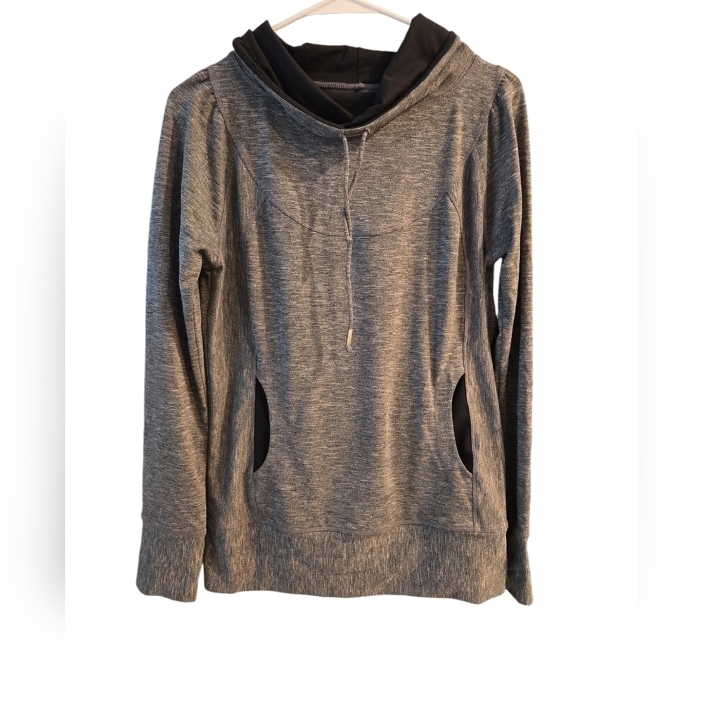 prAna EMBER COWL NECK LONG SLEEVE PULLOVER. SIZE MEDIUM - Picture 1 of 10